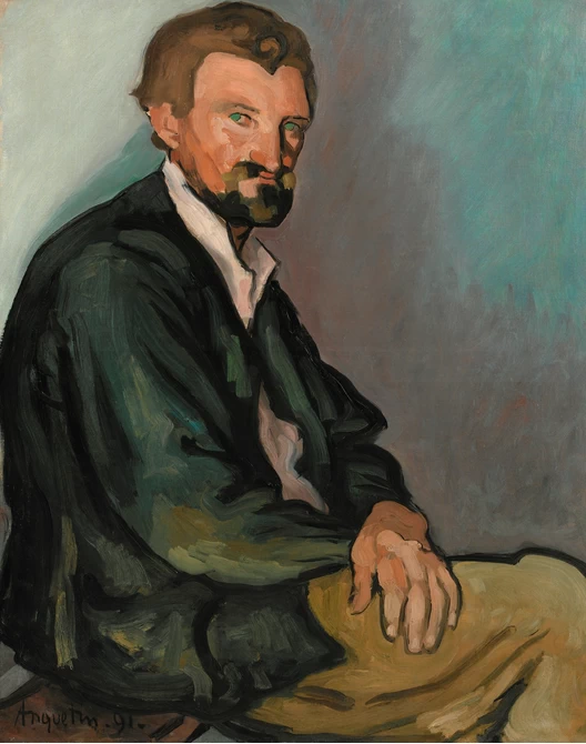 Ritratto di Paul Tapmier seduto